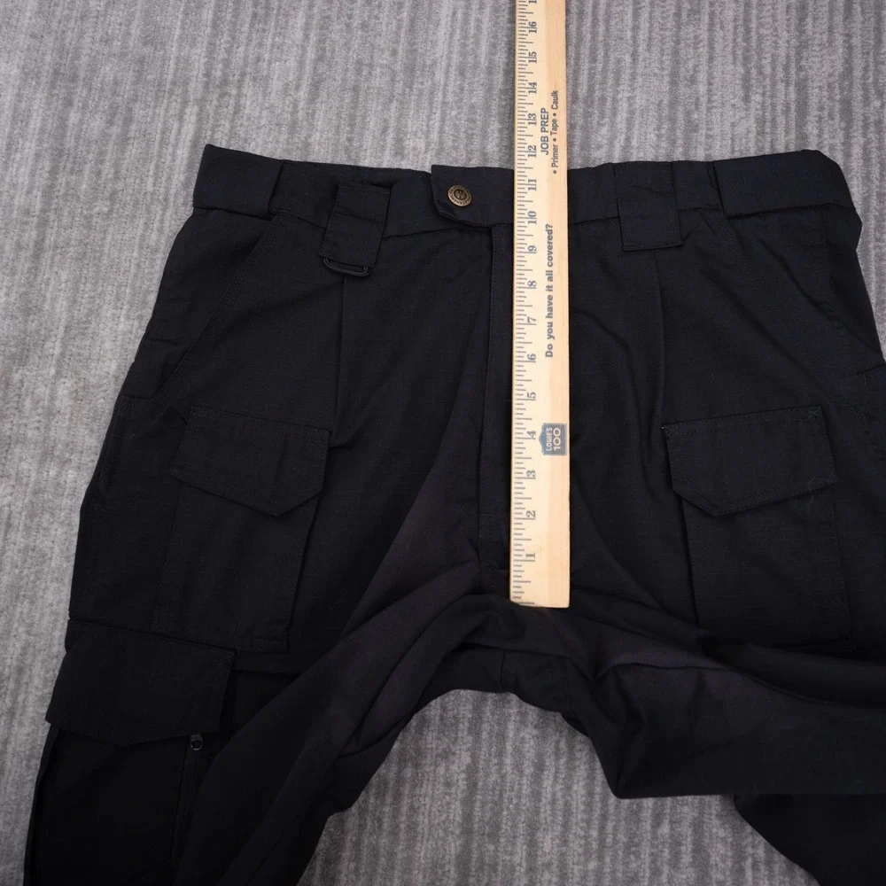 Blackhawk Tactical Pants Mens 36/32 Black Good Lightweight Ripstop Cargo